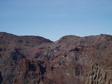 Auf La Palma - ganz oben steht - eines der größten Observatorien der Welt