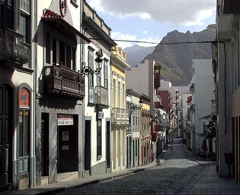La Palma: Die Fussgängerzone in Santa Cruz