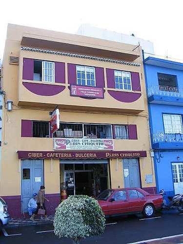 La Palma: Straßenszene in Tazacorte
