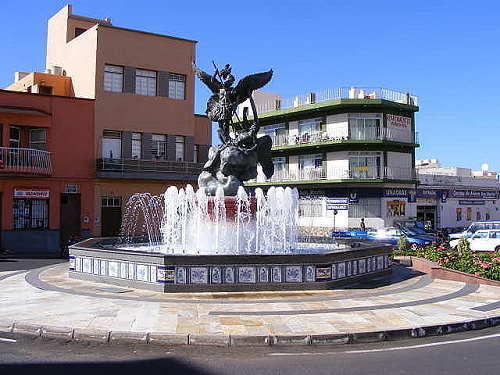 La Palma: Tazacorte - die Plaza