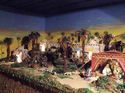 La Palma: Eine Krippe zur Weihnachtszeit