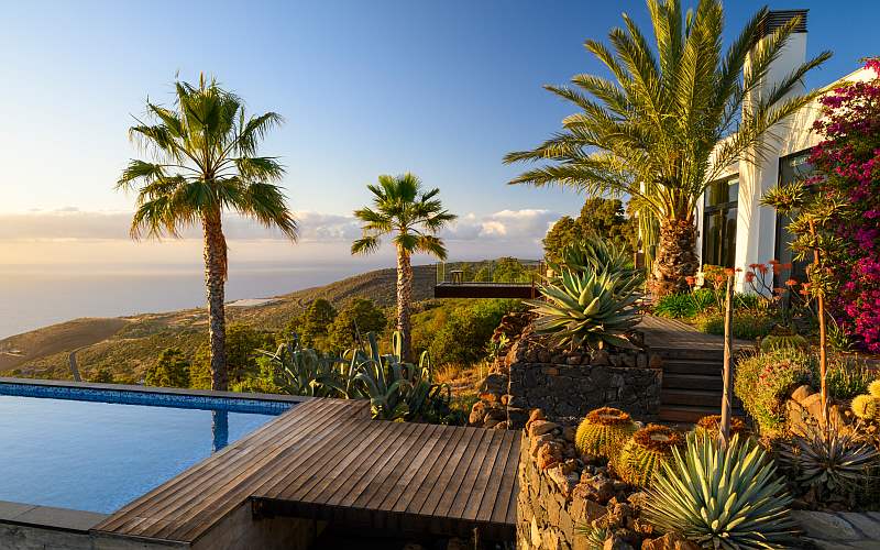 Ferienhaus auf La Palma La Palma Ferienhaus - Villa Infinite Place in Puntagorda